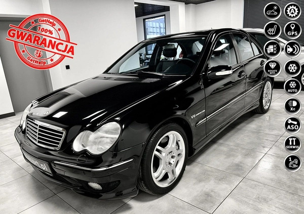 mercedes benz Mercedes-Benz Klasa C cena 42100 przebieg: 247000, rok produkcji 2001 z Żukowo